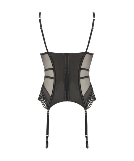 Bustier Veronica, Noir