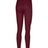 Legging de sport sans coutures taille haute HKMX, Rouge