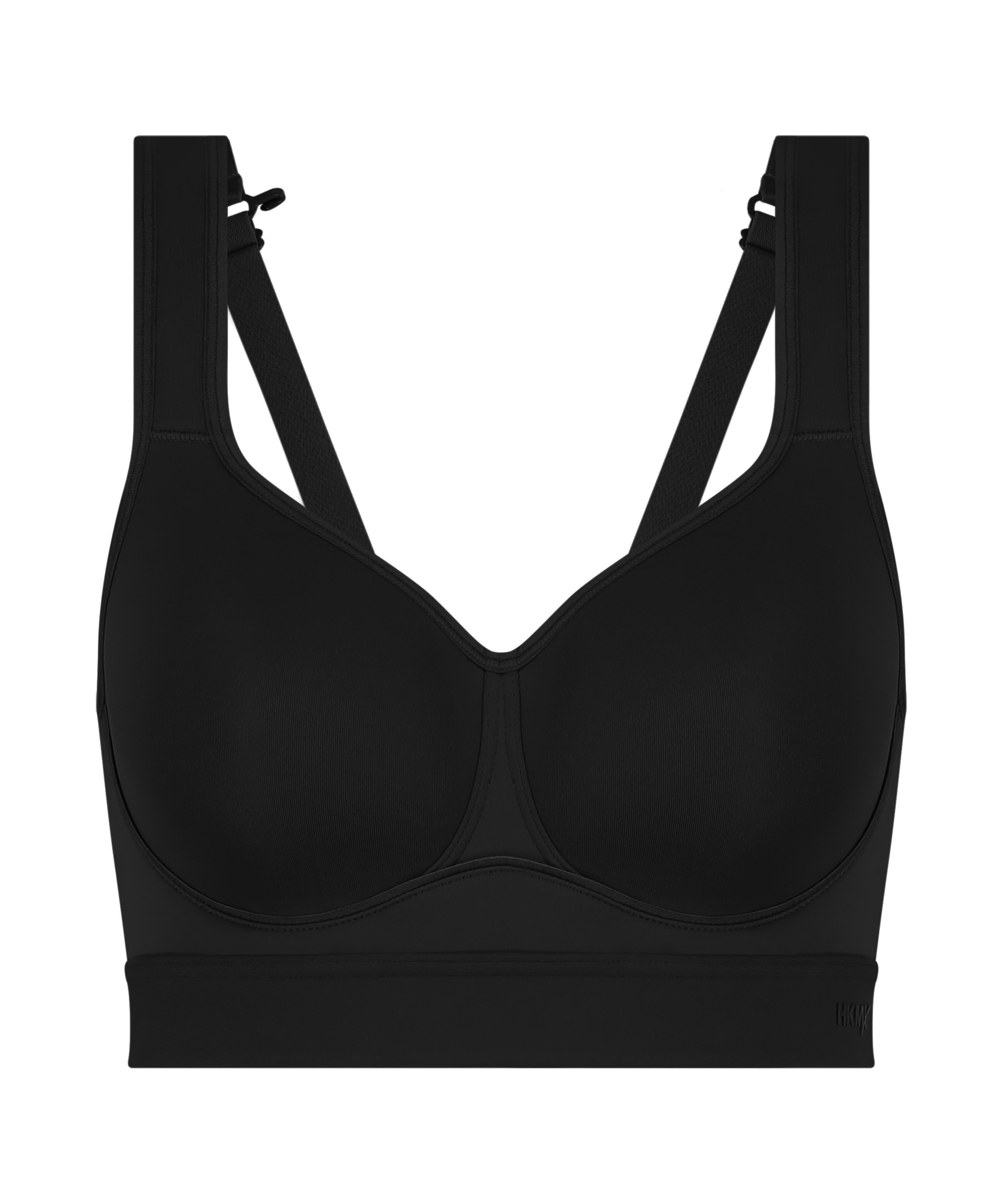 HKMX Soutien-gorge de sport The All Star Maintien niveau 2, Noir, main