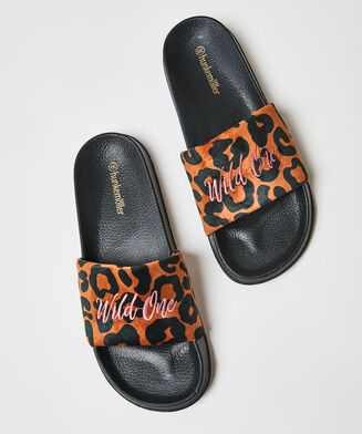 Sandales Desert Animal, Noir