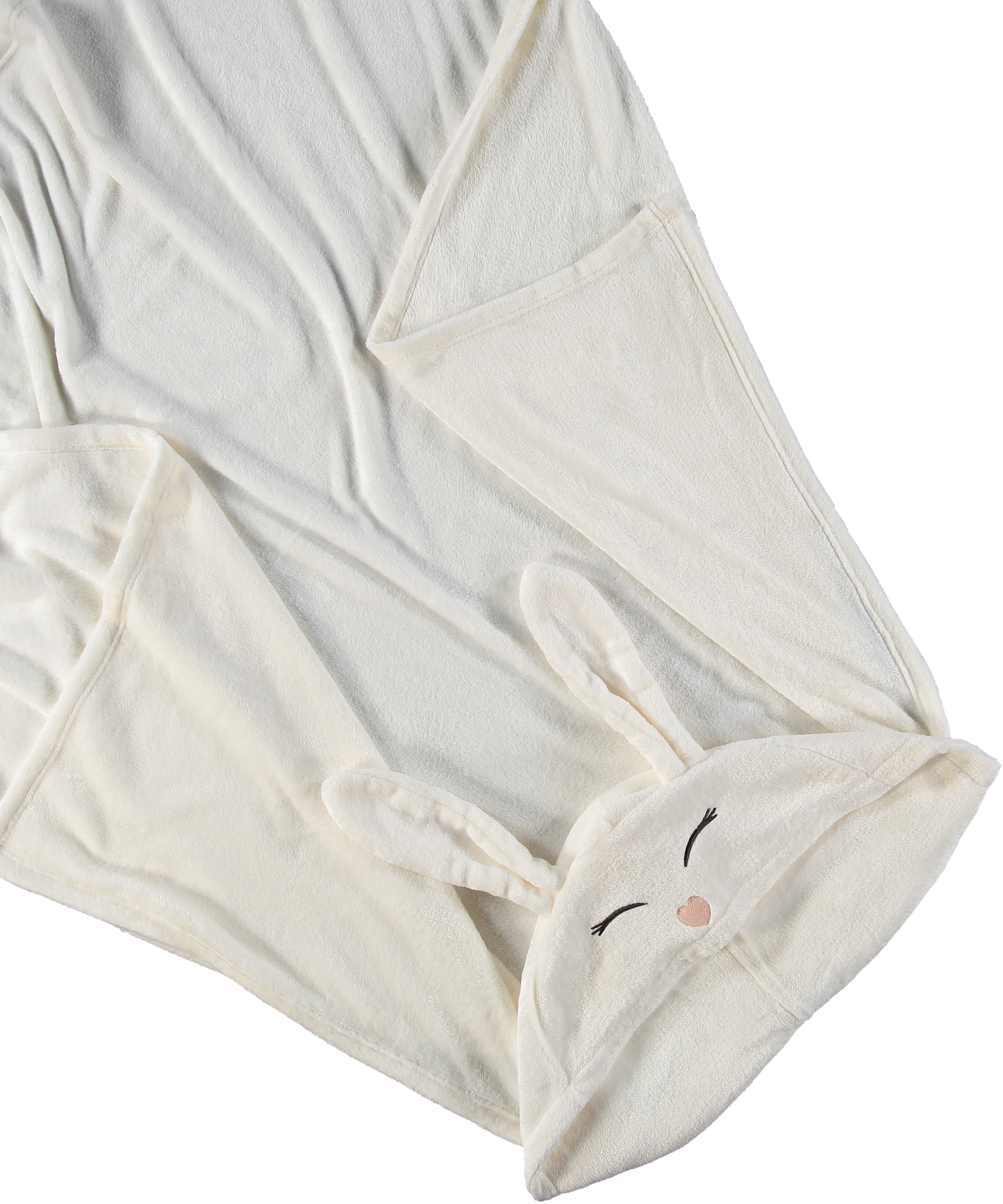 Winter Bunny Snuggle Blanket, Wei&szlig;, main