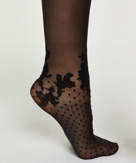 Stay-up 15 Denier Chase Rebecca Mir, Rot