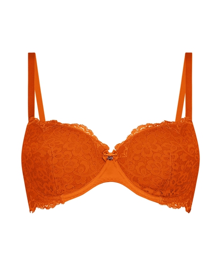 Soutien-gorge à armatures préformé Marine, Orange