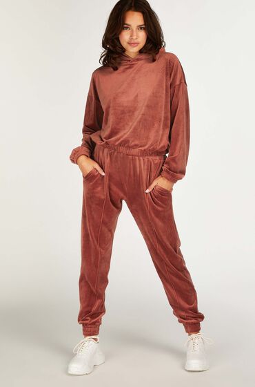 Image of Hunkemöller Tall Jogginghose Velours Orange