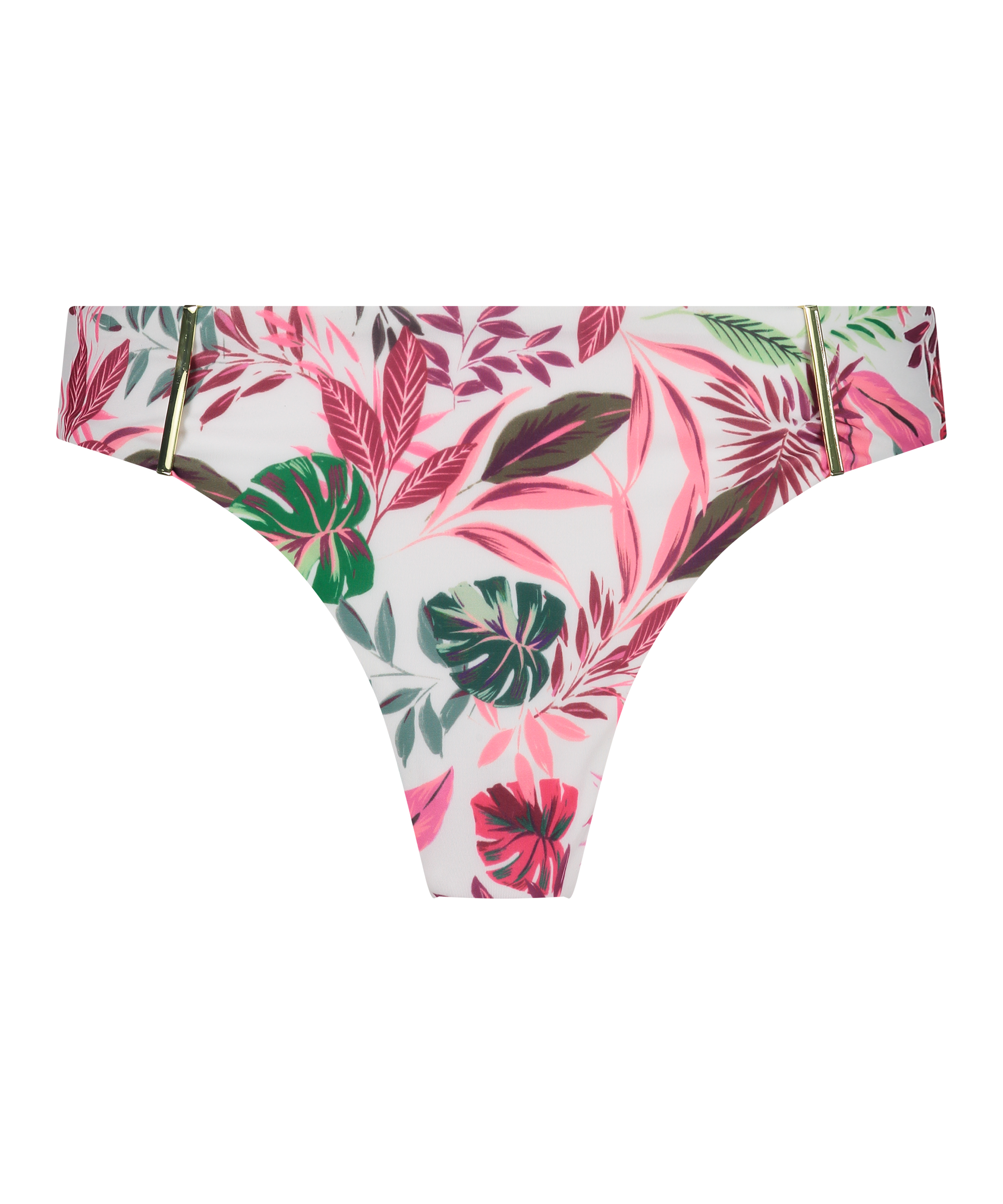 Bas de bikini Cuba, Blanc, main