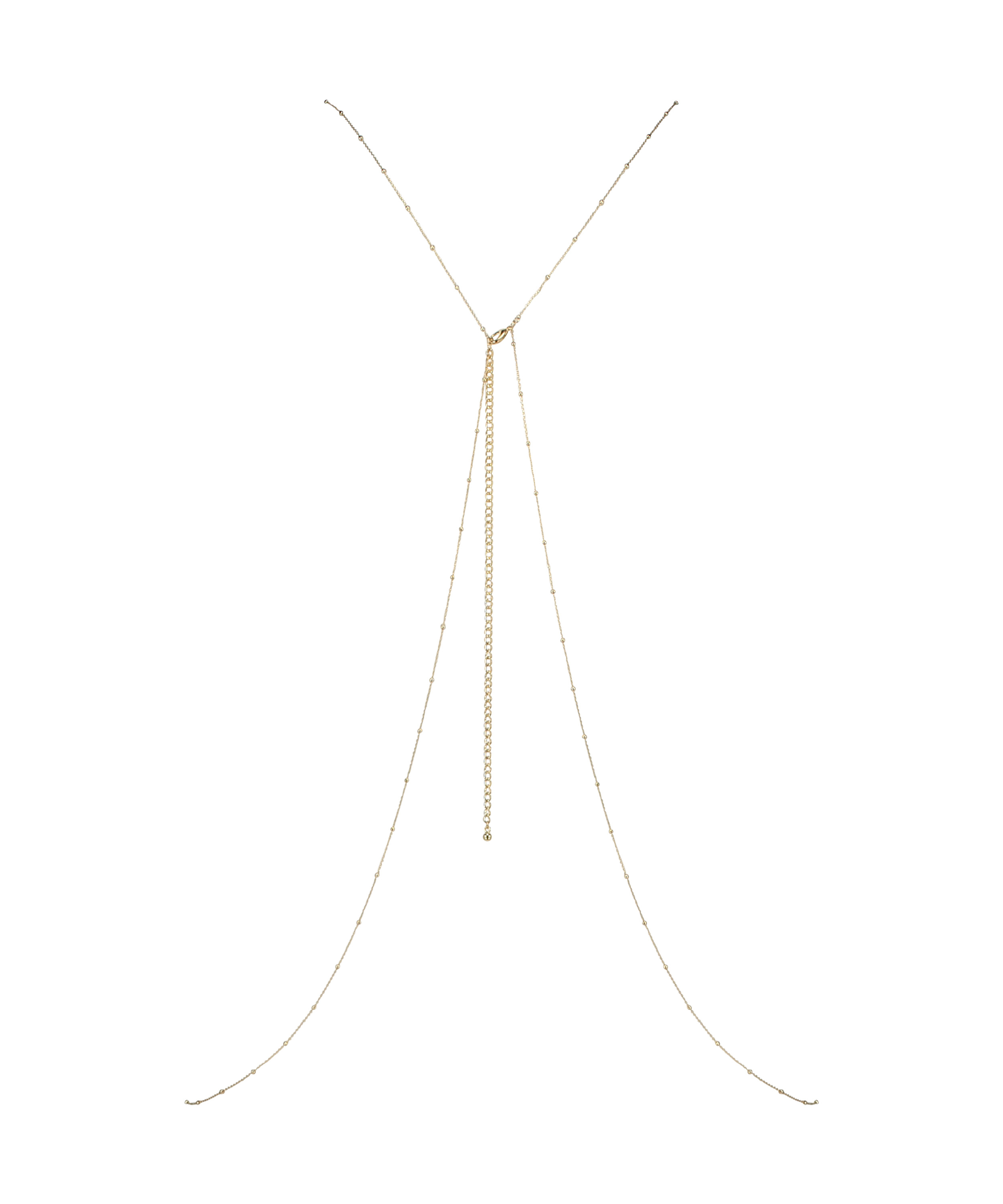 Body Chain Harnisch, Gelb, main