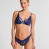 Soutien-gorge à armatures non-rembourré Grace, Bleu