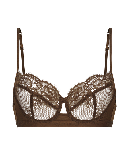 Soutien-gorge &agrave; armatures non-pr&eacute;form&eacute; Honey, Marron