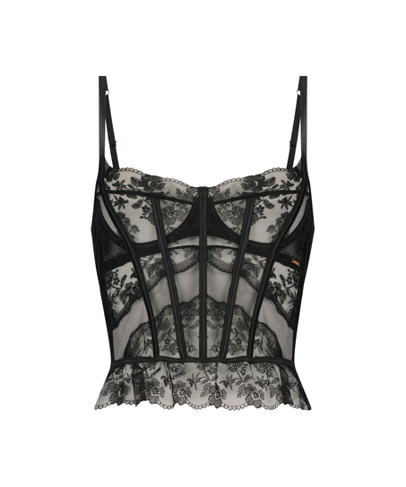 Bustier Steph, Noir