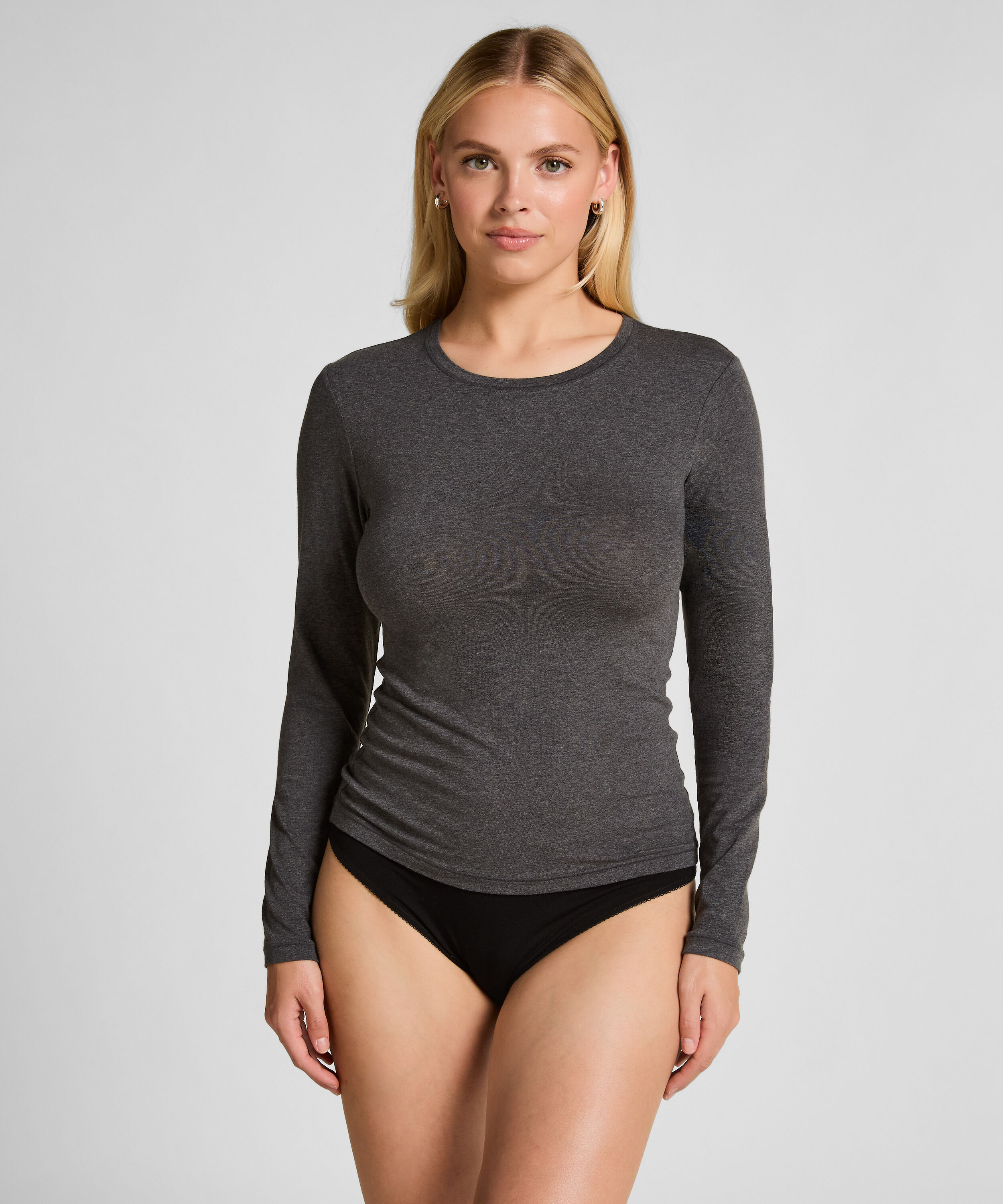 Haut à manches longues en coton doux