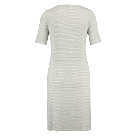 Nachthemd Rundhals, Grau