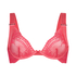 Soutien-gorge non rembourr&eacute; &agrave; armatures Hana, Rose