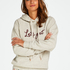 Hoodie à manches longues, Beige