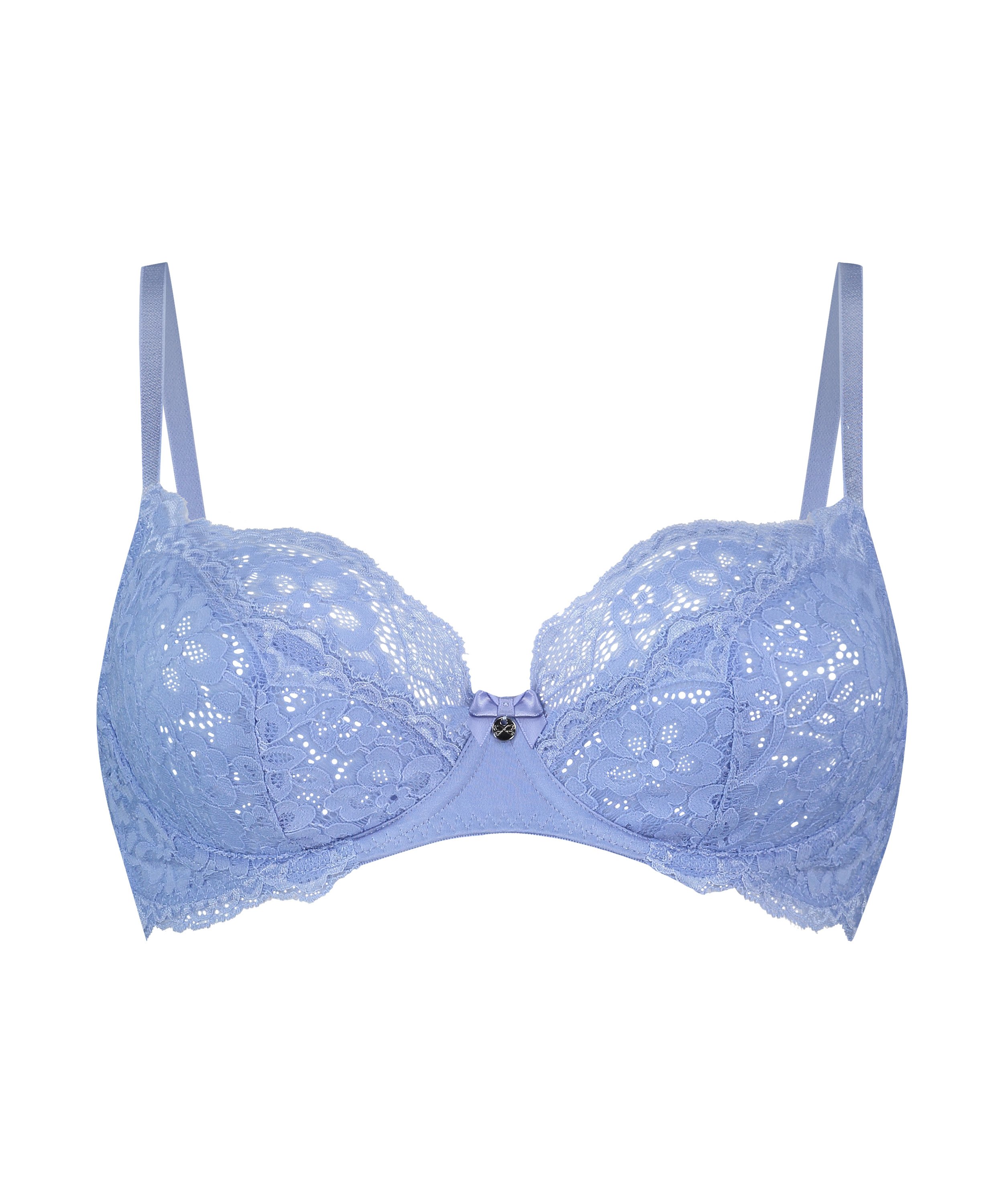 Soutien-gorge à armatures non-préformé Marine, Bleu, main