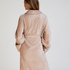 Peignoir Fleece, Beige