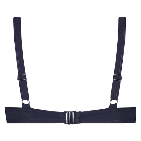 Nicht vorgeformtes B&uuml;gel-Bikinitop Sunset Dreams, Blau