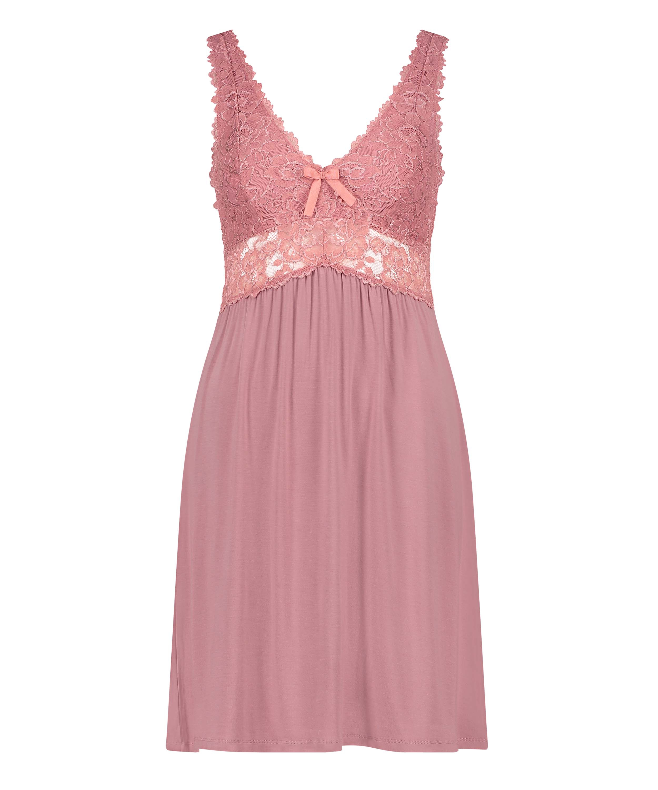 Slipdress Nora Lace, Rose, main