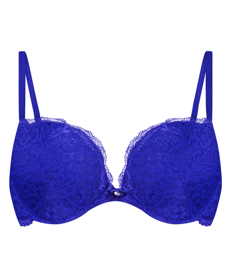 Soutien-gorge à armatures préformé push-up Marine, Bleu