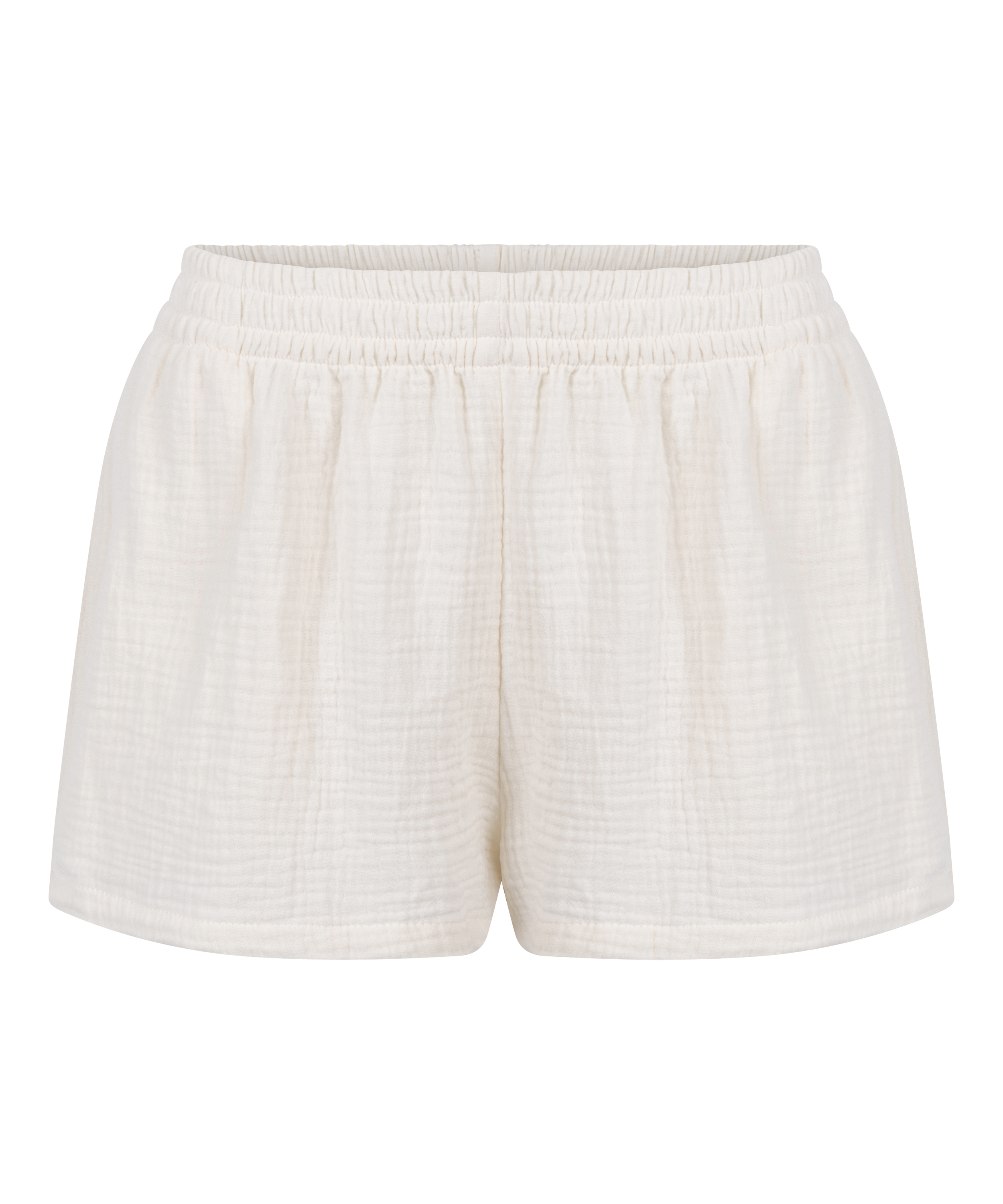 Short en mousseline, Blanc, main