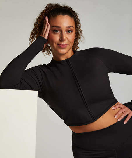 HKMX Sportjacke, Schwarz