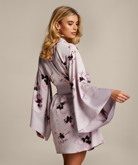 Kimono Satin, Lila