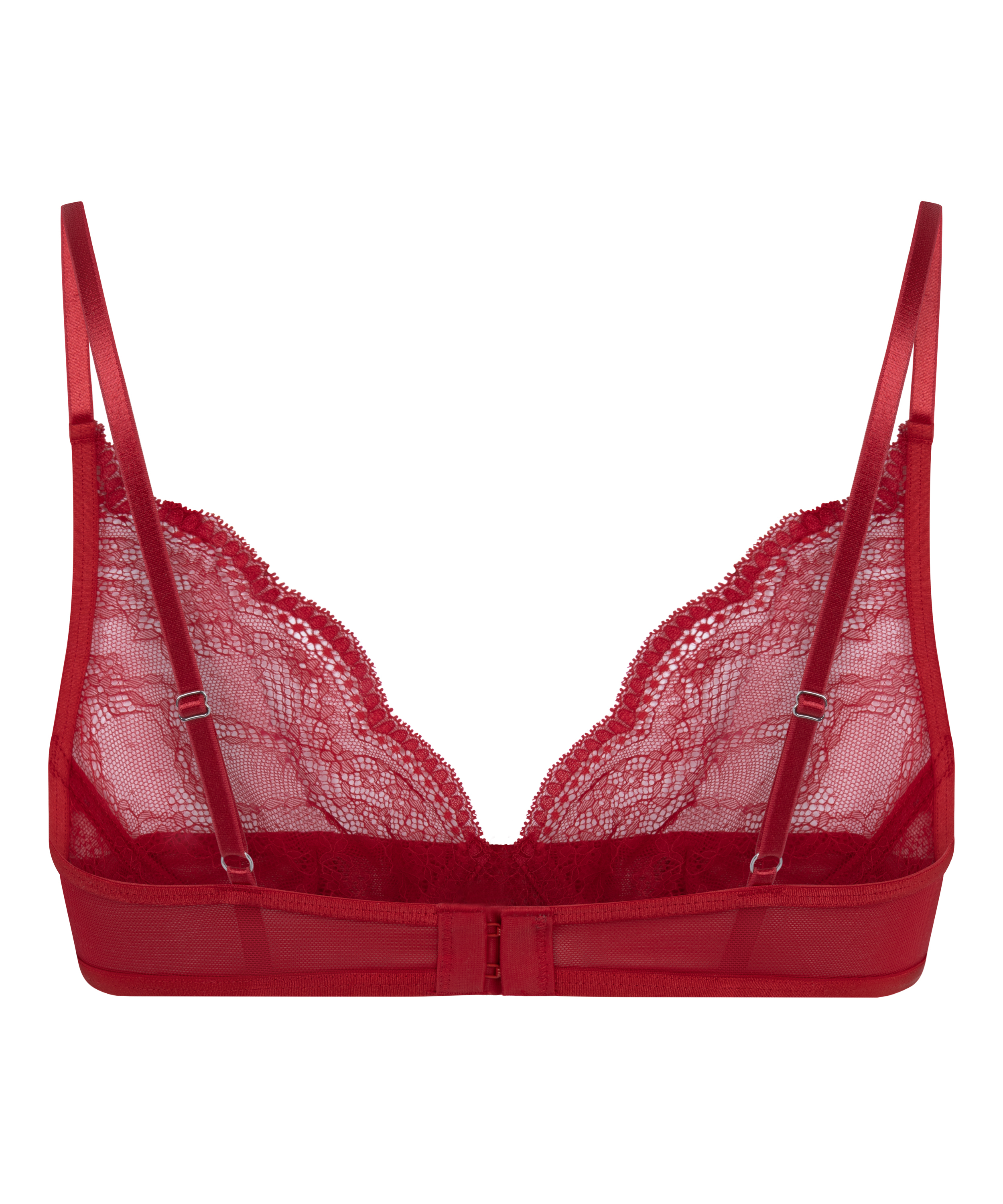 Soutien-gorge à armatures non-préformé Isabelle, Rouge, main