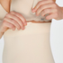 Culotte taille haute sans couture, Beige