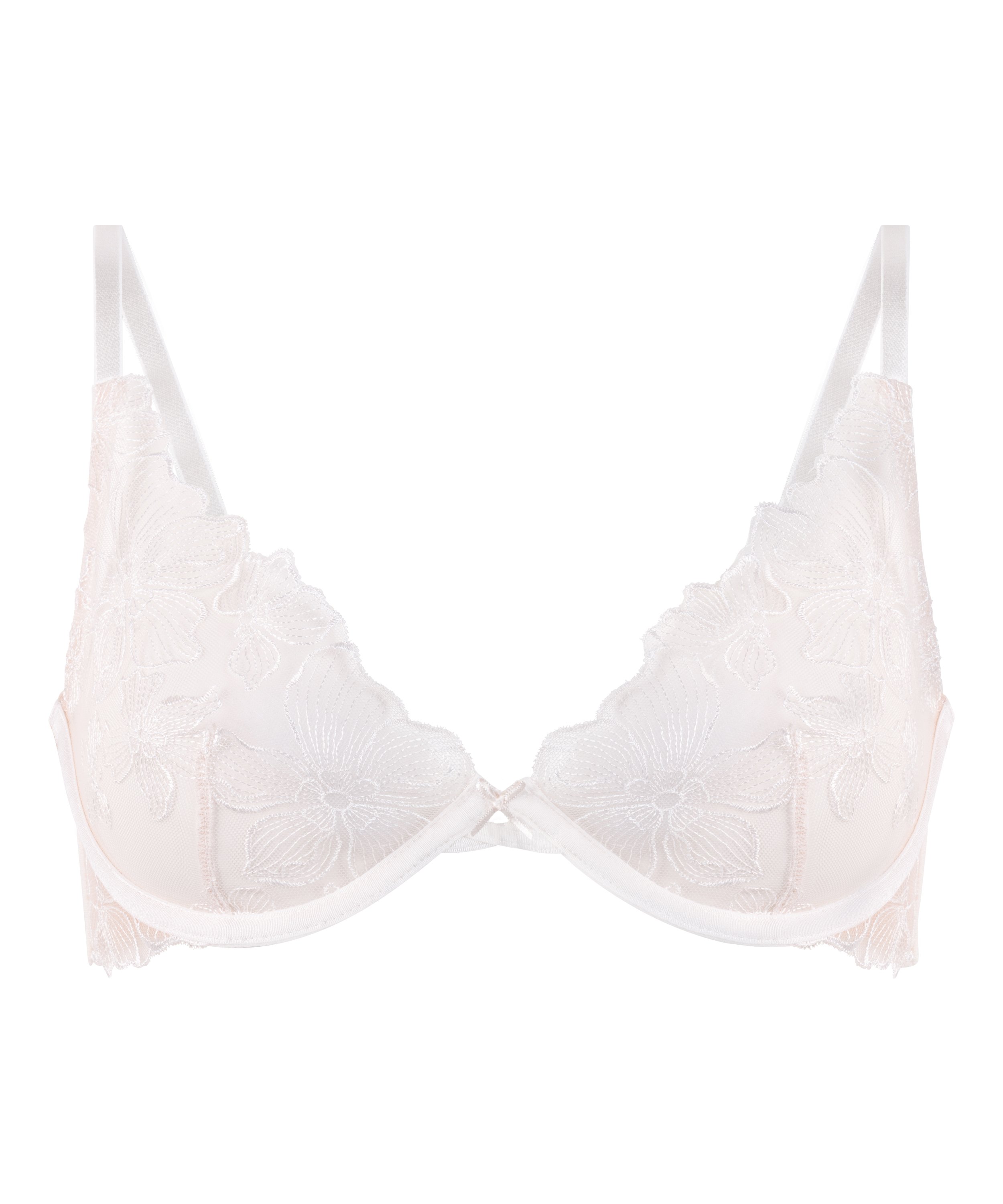 Soutien-gorge à armatures non-préformé Lauren, Blanc, main