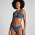 Bikini Slip Rio Scallop, Blau