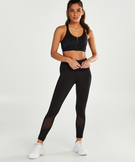 HKMX Soutien-gorge de sport The Pro Level 3, Noir