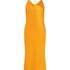 Robe midi Satin, Orange