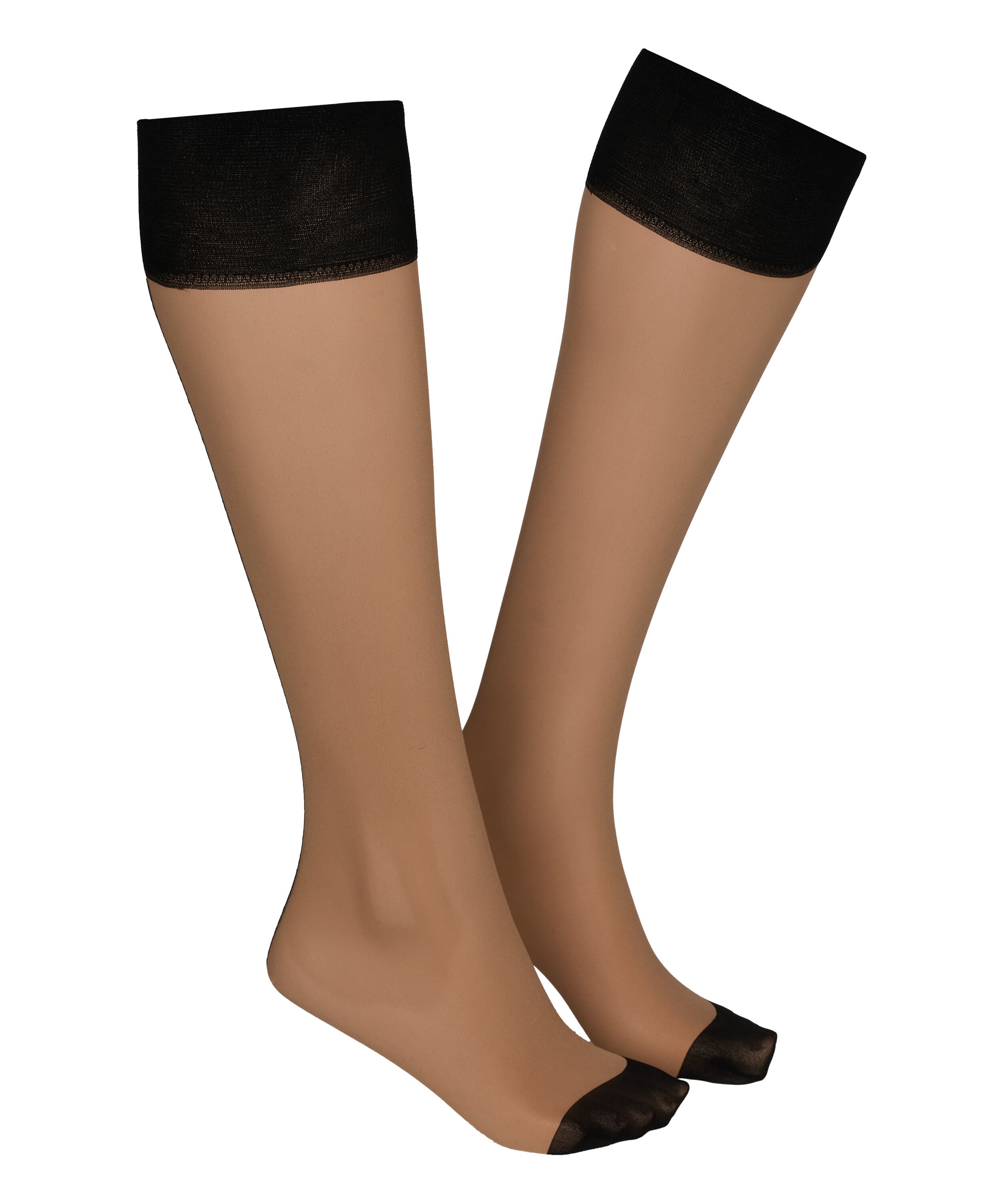 Sheer Socken Back Seam, Beige Sheer Socken Back Seam, Beige
