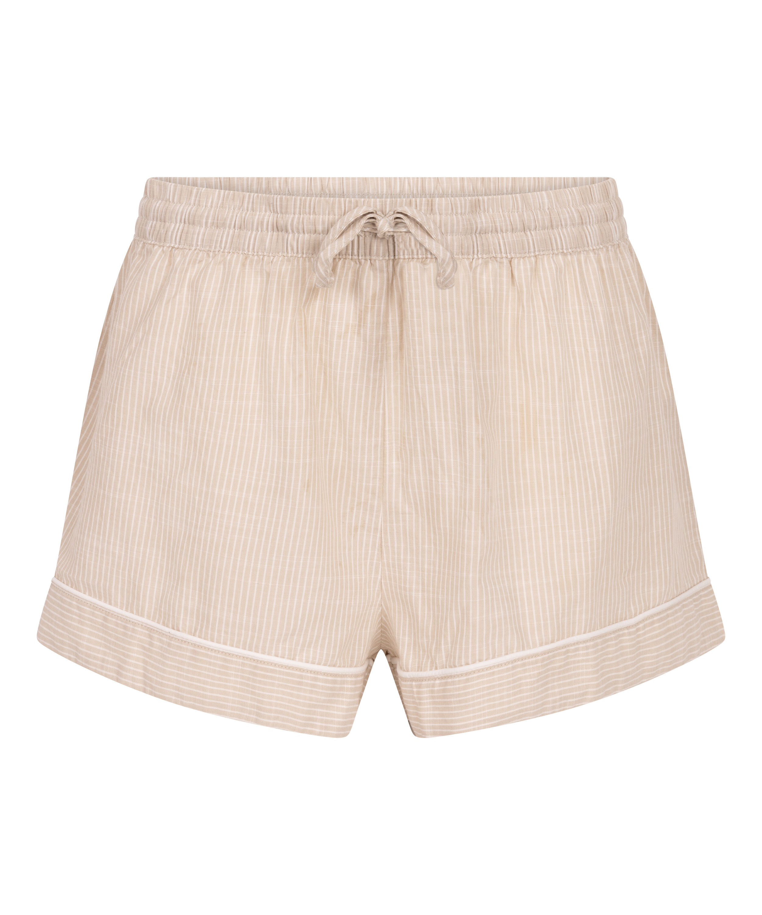 Shorts Baumwolle, Beige