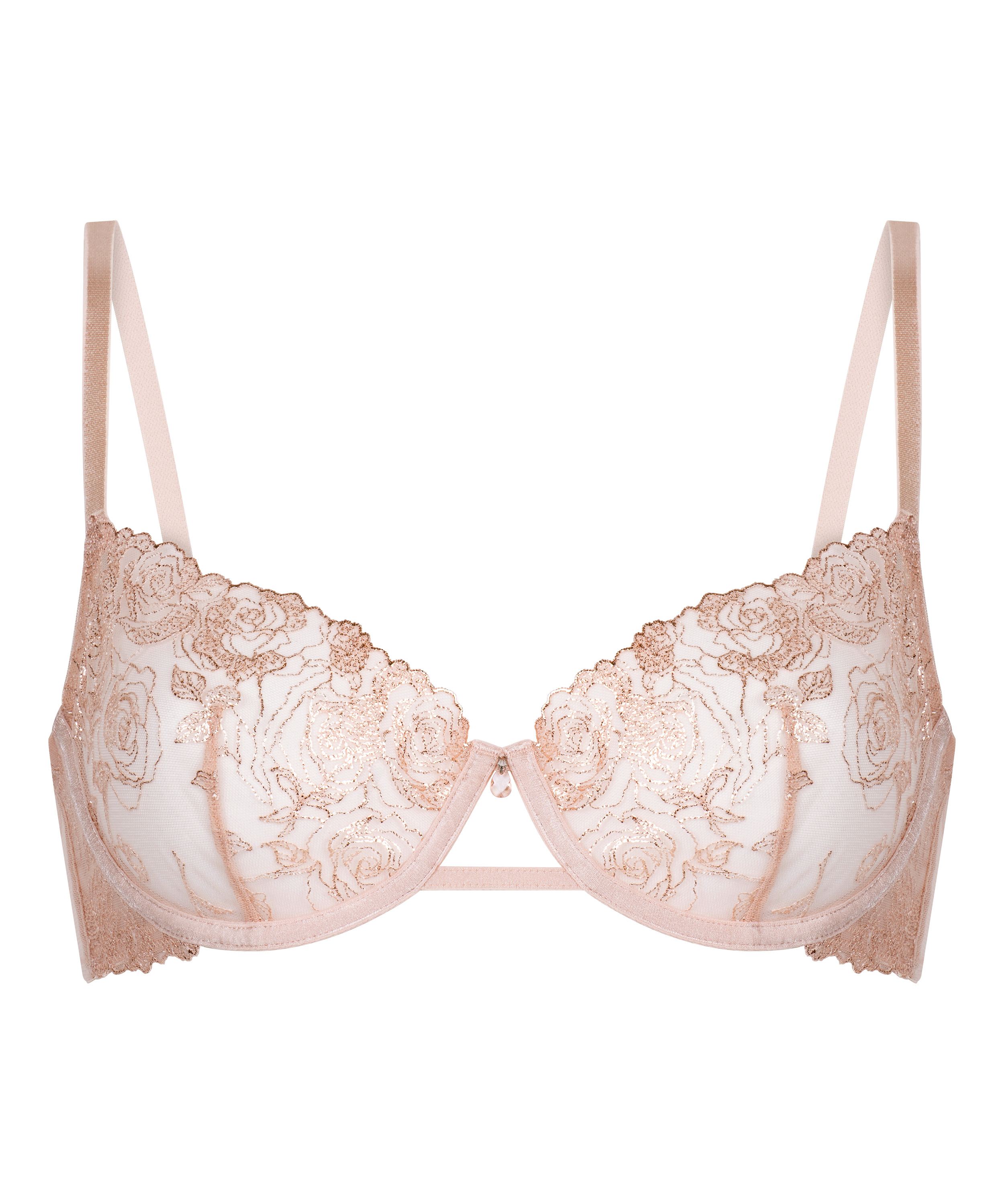 Soutien-gorge à armatures non-rembourré Hollie , Rose, main