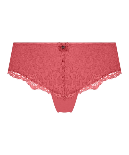 Slip brésilien Marine, Rouge