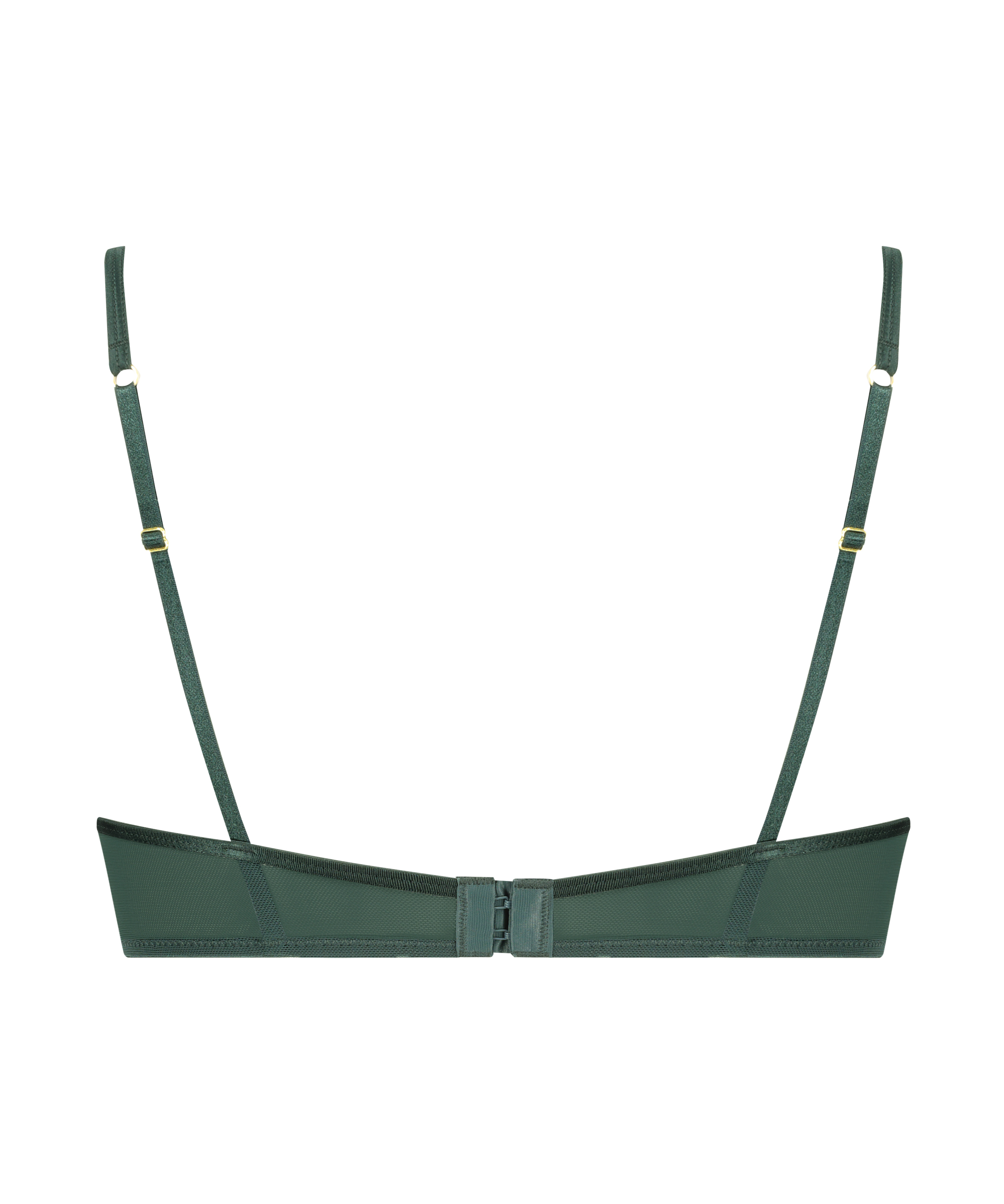 Soutien-gorge rembourr&eacute; demi-bonnet &agrave; armatures longline Iggy, Vert, main