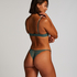 Slip brésilien jambes hautes Kaiden, Vert