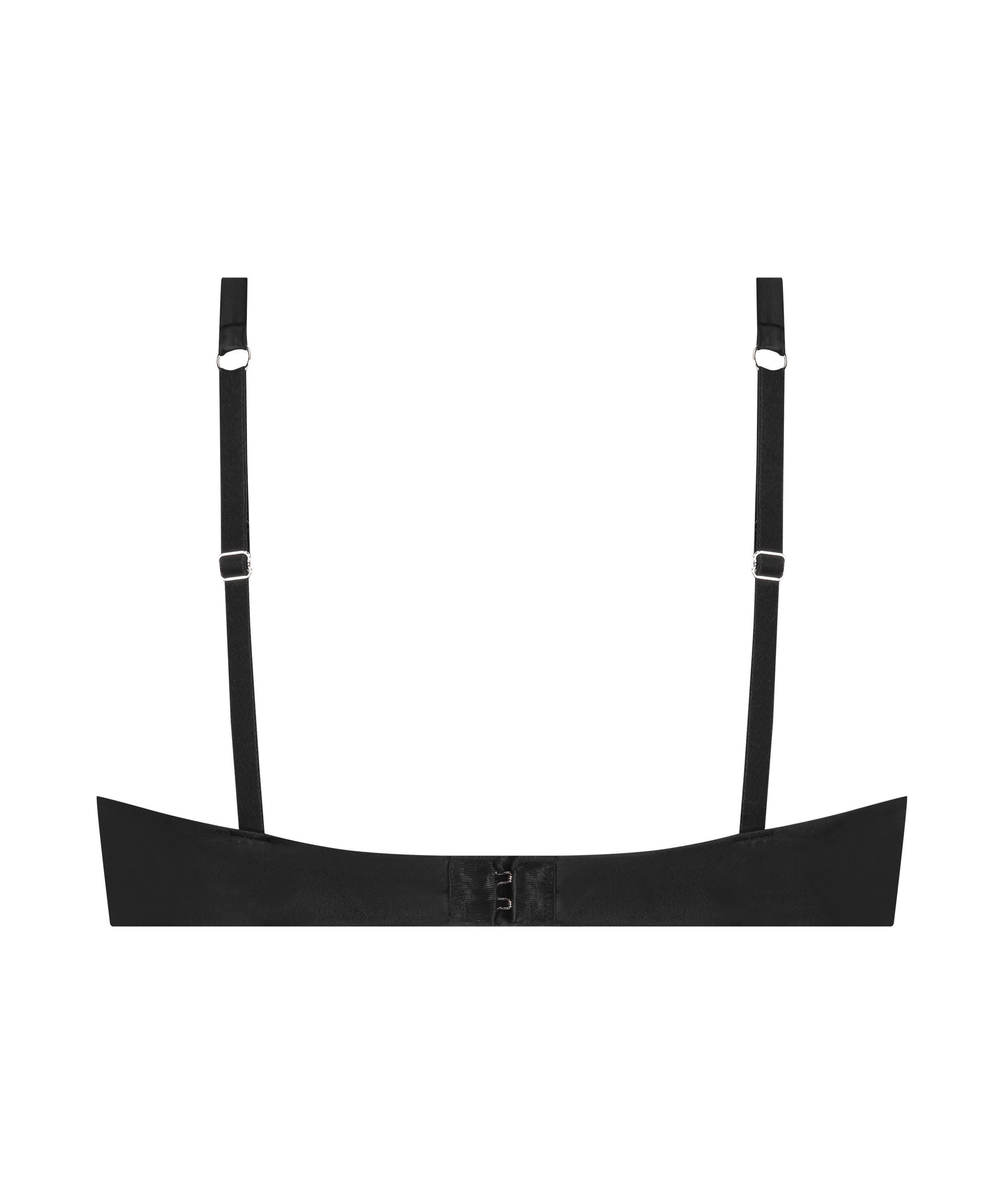 Nicht-vorgeformter Bügel-BH Almendra, Schwarz, main