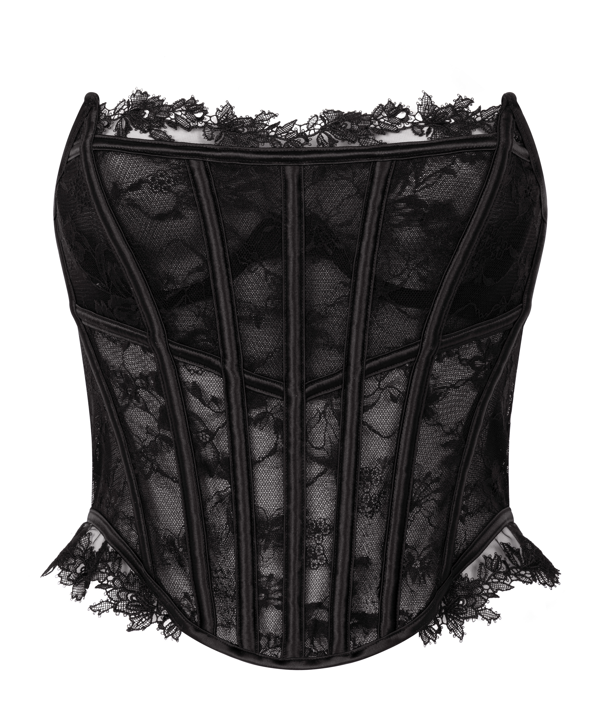 Bustier Julia , Schwarz, main