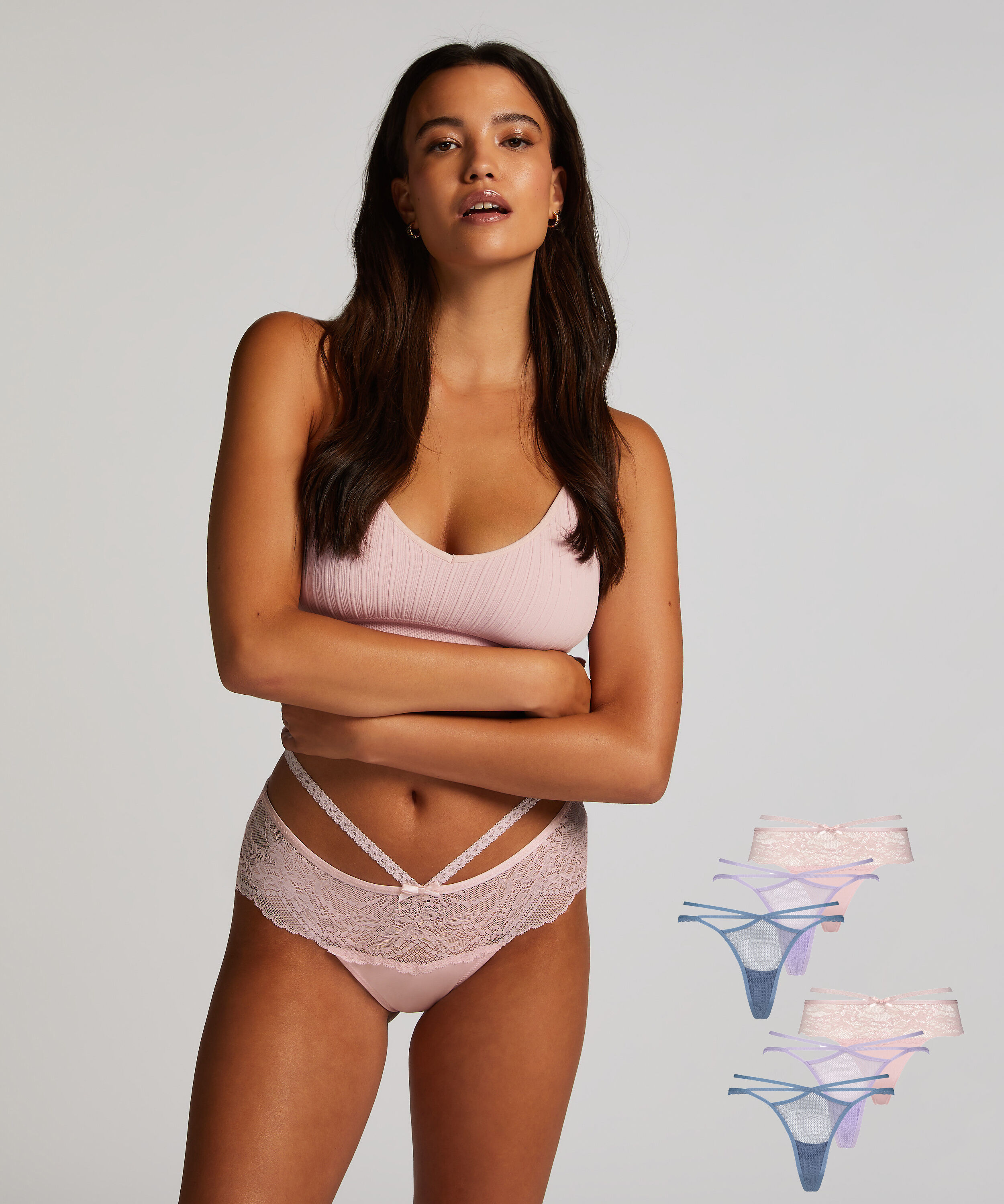 6er-Pack Brazilians, Blau