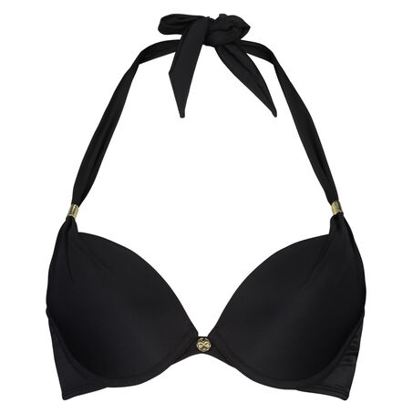 Haut de bikini pr&eacute;form&eacute; push-up Sunset Dream, Noir