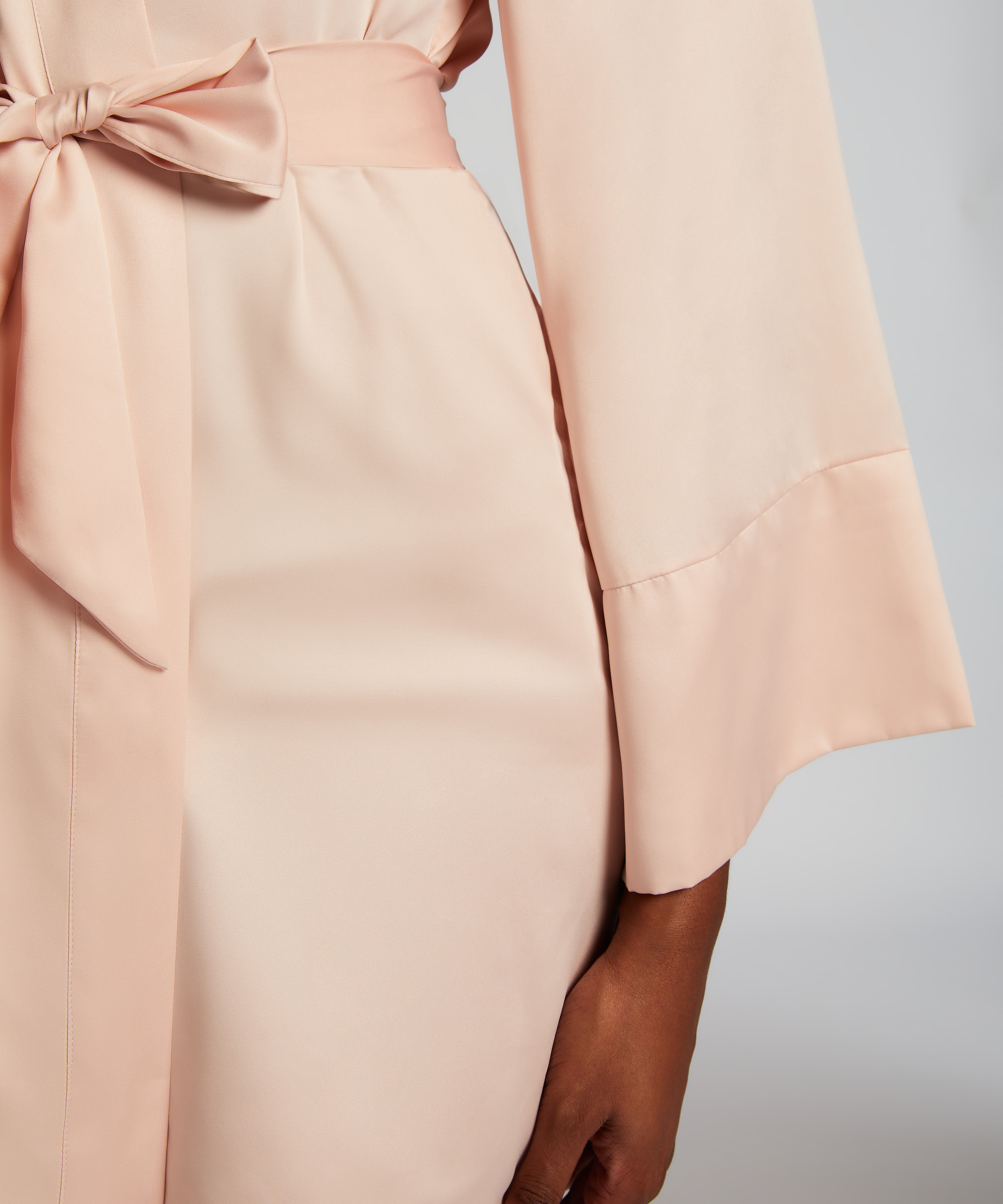 Kimono Satin, Rose, main