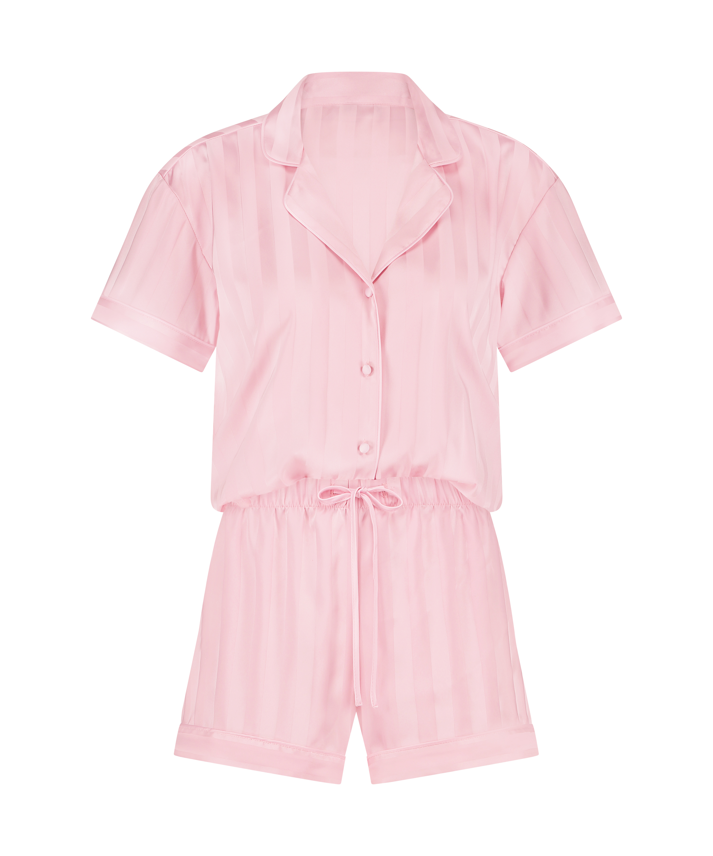 Pyjama-Set Satin, Rose, main