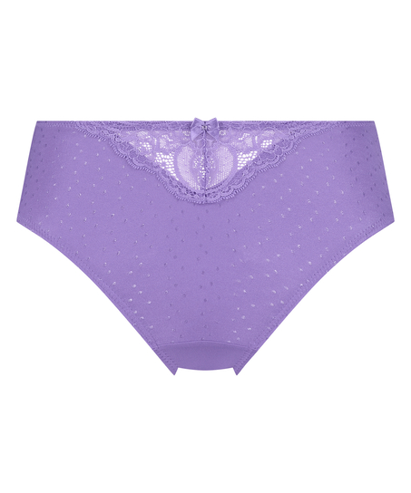 Slip taille haute Sophie, Violet