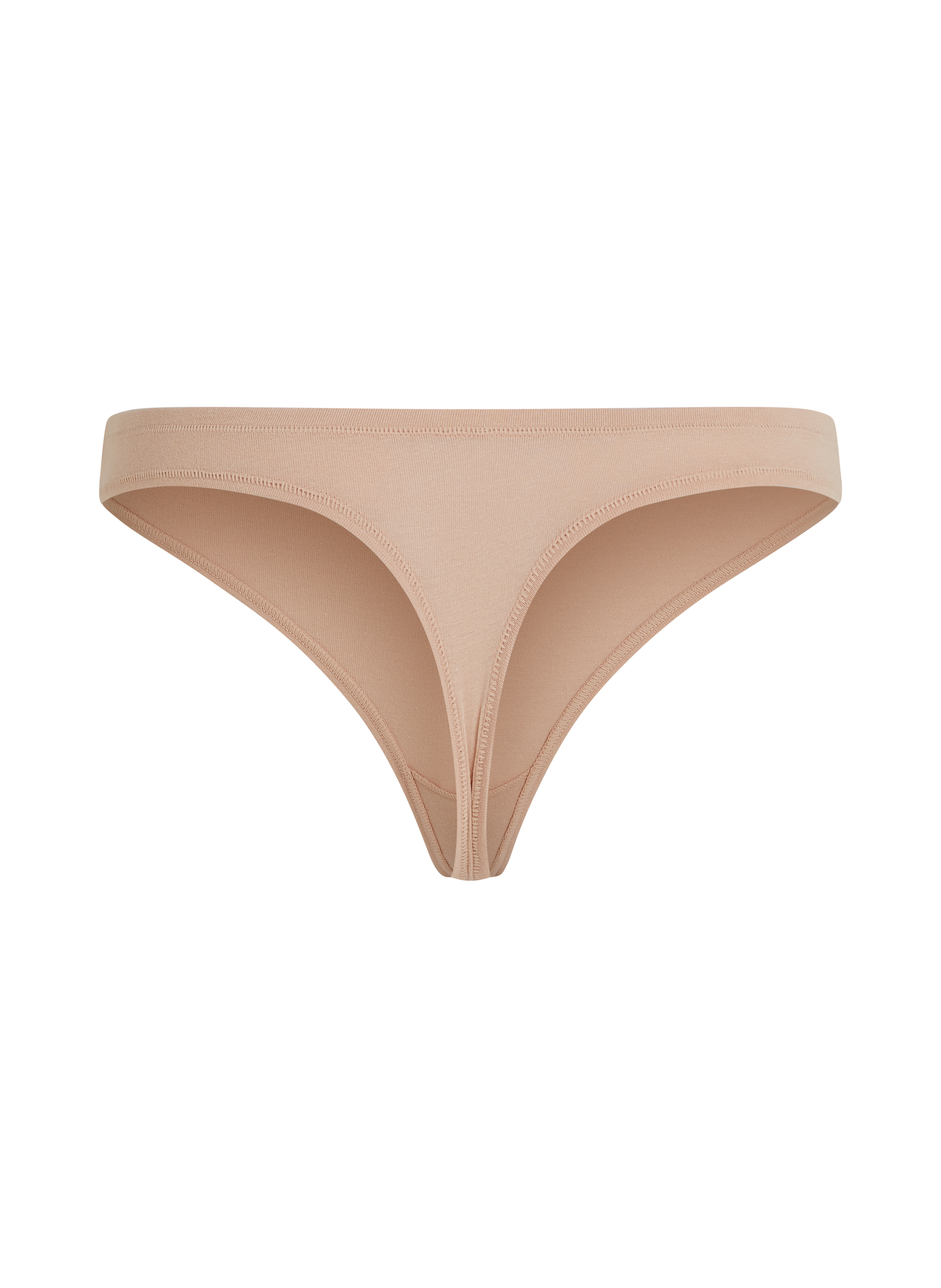 Baumwolle Kira String, Beige, main