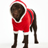 Fleece Hunde-Onesie, Rot