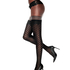 Stay-ups Fishnet Duckie, Schwarz