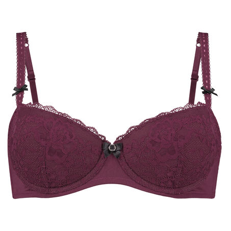 Soutien-gorge &agrave; armatures pr&eacute;form&eacute; Maya, Rouge