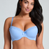Soutien-gorge à armatures rembourré Lola, Bleu