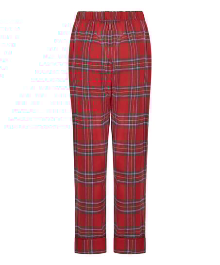 Petite Pyjamahose Flanell, Rot